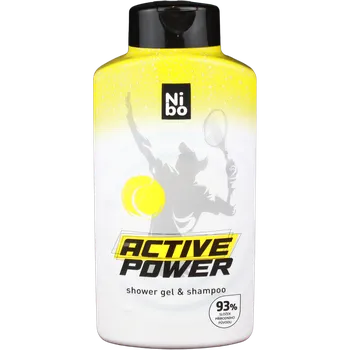 Sprchový gel NIBO NEW pánský sprchový gel a šampon Active Power 500 ml