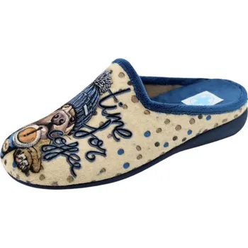 Dámské pantofle DÁMSKÉ PANTOFLE GEMA 5172 BÉŽOVÁ Barva: BÉŽOVÁ, Velikost: 42