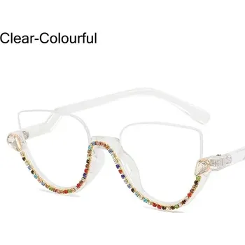Luxusní dámské retro brýle | Ochrana před modrým světlem - Čirá-barevná