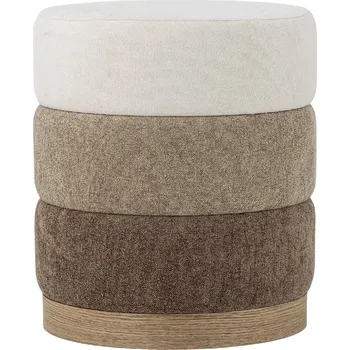 Taburet Podnožka Bloomingville BILBAO | hnědá