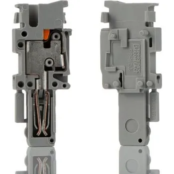 Svorkovnice, řada: PP-H 2.5/1-M, 24A, 500 V Šedá, zatlačovací