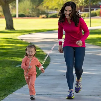 Kšíry pro dítě Deminas Speciální bezpečnostní popruh – vodítko s náramkem pro malé děti