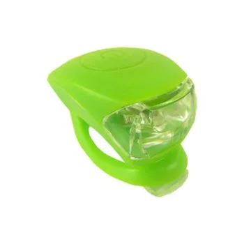 Cyklosvítilna Profil přední blikačka Frog bílá barva: zelená