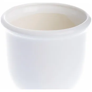 Hrnec Hrnec Banga 5001, keramika, H 16 cm, bílý
