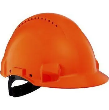 Pracovní přilba Ochranná helma EN 50365:2002, Oranžová, HDPE Ano Ano Krátký Peltor Uvicator G3000