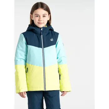 Dětská zimní lyžařská bunda Dare2b SLUSH II modrá/žlutá 134-140