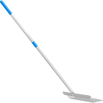 Vidle vidaXL Teleskopická násada na vidle stříbrná ocel