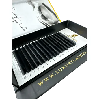 Umělé řasy Volume řasy Luxury Lashes (16 řad) Zakřivení umělých řas: CC, Délka umělých řas: Mix délek 8-13 mm, Tloušťka řas: 007