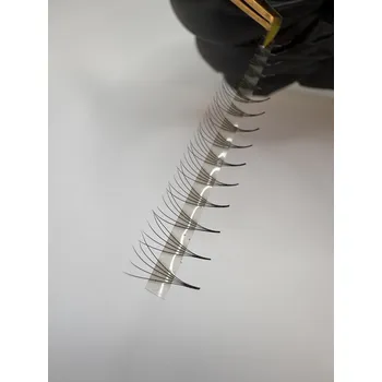 Umělé řasy Luxury Lashes 5D Řasy Premium LINE v hotovém vějířku 1 000 ks Zakřivení umělých řas: C, Délka umělých řas: 11 mm, Tloušťka řas: 007