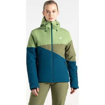 Dámská zimní lyžařská bunda Dare2b ICE III zelená/modrá 40
