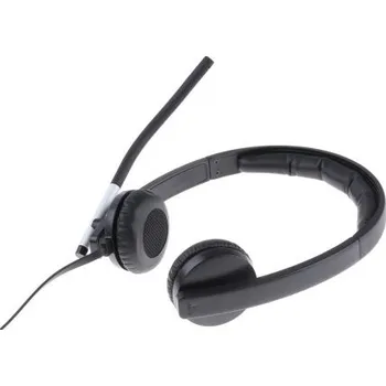 Sluchátka Sluchátka na uši 981-000519 USB A Logitech, Černá