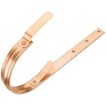 okap Žlabový hák celokovový měděný Cu (Skladem do 3dnů)