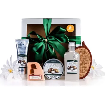 Dárkový potravinový koš Dárkovna s.r.o. Kosmetický box Bambucké máslo