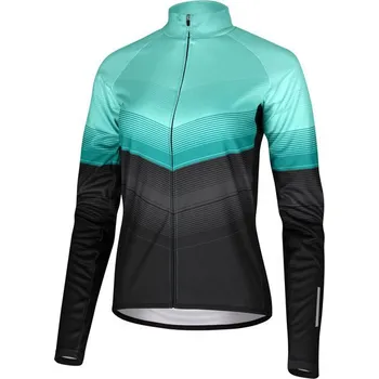 cyklistický dres Etape – dámský dres GAIA 2.0 mint černá Velikost: XL