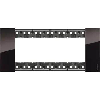 Elektrická zásuvka Rámeček BTICINO LNOW KA4806DG 6M night KA4806DG