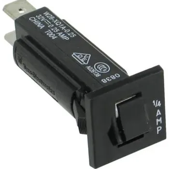 Tepelná pojistka 250mA 1pólový W28 TE Connectivity 32 V dc, 250V ac