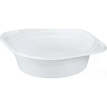Miska polévková bílá PP s oušky 500ml , 1 karton (10bal)