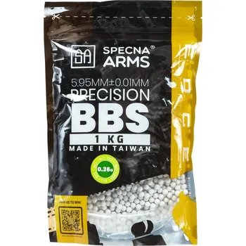 Airsoftová kulička ULTRA EDGE by SA SA BIO kuličky EDGE ULTRA™ 0,36g, 2780 BBs (sáček) - Bílá