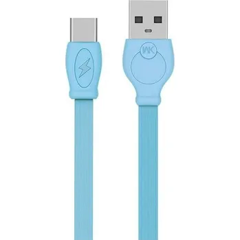 USB-C datový kabel 1m WK Design WDC-023 Modrý