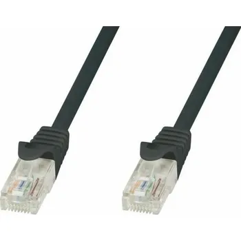 Síťový kabel Techly TechlyPro Network Cable Patch Cord RJ45 CAT5E UTP CCA 0,5 m černá