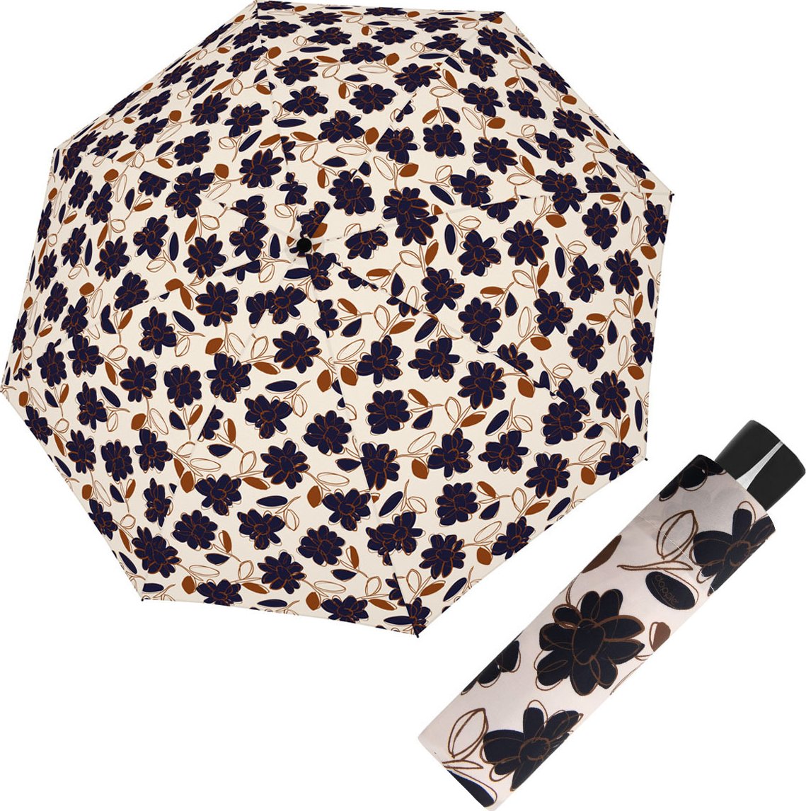 Doppler Mini Fiber BLOSSOM - dámský skládací deštník