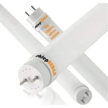 LED osvětlení BERGE LED trubice - 60 cm - T8 - 9W - CW - 140LM/W - 1260lm MZ0137