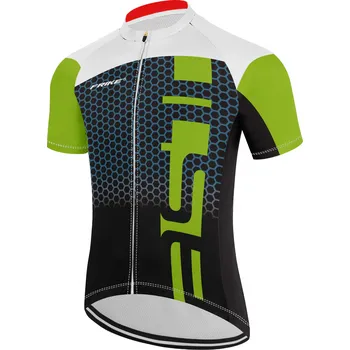 cyklistický dres Pánský cyklistiský dres, Frike®, C10, zelená bílá černá, 2023 Velikost: 3XL