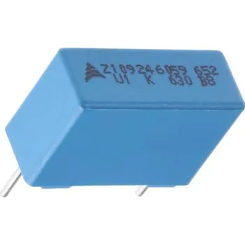 Fóliov�� kondenzátor, řada: B32652 100nF ±10procent 250 V ac, 630 V dc, Průchozí otvor EPCOS