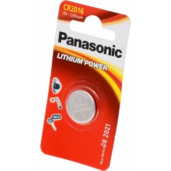 Baterie Panasonic Lithium Power CR2016 90mAh 1 ks.
