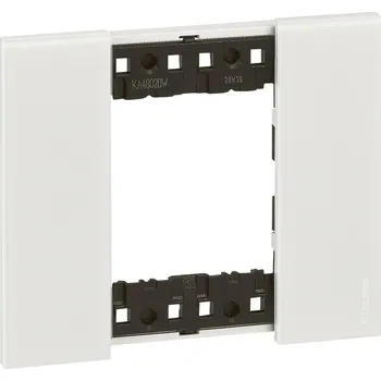 Elektrická zásuvka Rámeček BTICINO LNOW KA4802DW 2M ICE KA4802DW