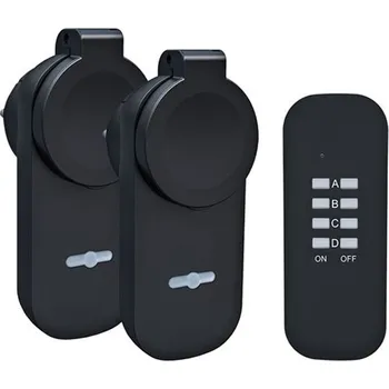 Elektrická zásuvka Dálkově ovládané venkovní zásuvky set 2+1