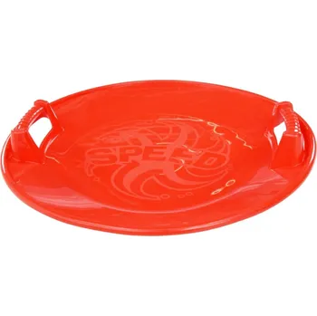 Boby vidaXL Sáňkovací talíř kulatý červený 66,5 PP