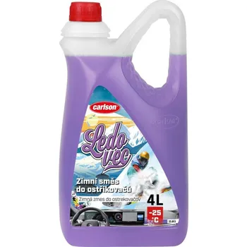 Náplň do chladiče a ostřikovače Zimní směs do ostřikovačů -25°C Carlson Crazy Edition - v chytrém kanystru 4l / parfém Ledovec