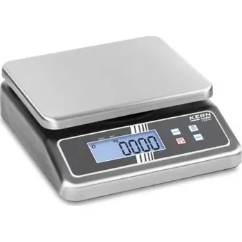 Průmyslová váha Váhy stolní 15kg, rozlišení: 1 g, 2 g, číslo modelu: FOB-NL, Typ C – evropská zástrčka Kern
