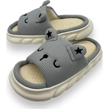 Dámské pantofle Dámské šedé domácí pantofle 02 Barva: Šedá, Velikost: 38/39