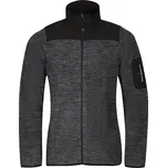 Alpine Pro LONEB ČERNÁ PÁNSKÁ HŘEJIVÁ MIKINA S COOL-DRY ÚPRAVOU S