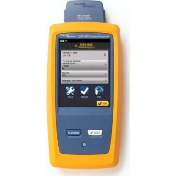 Tester kabelu Tester síťových kabelů Tester sítí, číslo modelu: DSX-602 Fluke Networks