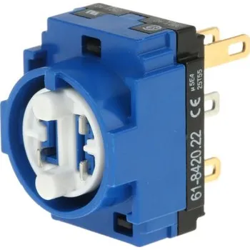 Blok Blok kontaktů tlačítkového spínače 1CO Pájený / rychlé připojení