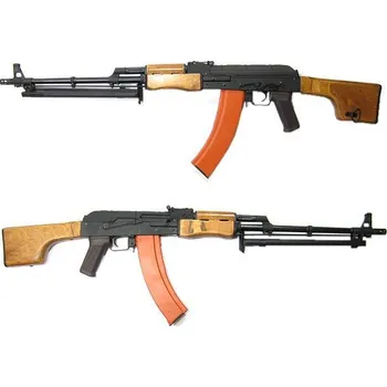 Airsoftová zbraň CYMA Airsoftový kulomet RPK - ocel, pravé dřevo (CM.052)