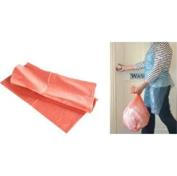 Pytle na odpadky Pytel na odpadky 200 ks, Červená Polyetylén 30L