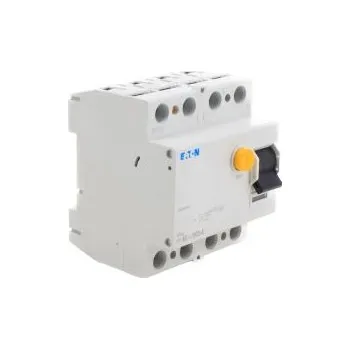 Proudový chránič RCCB 3 plus N pólovýpólový Typ A 40A 30mA Eaton A PXF 400V ac