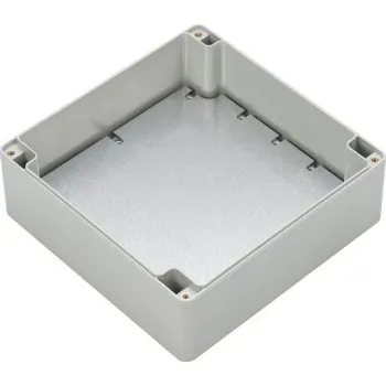 Rozvaděč Skříň IP67 stín. barva Šedá Polykarbonát 105 x 105 x 60.1mm Polyuretan