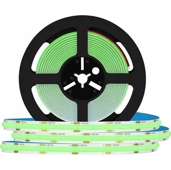 BERGE LED pásek NEON COB homogenní - 12V - 5 m - zelený MS0131