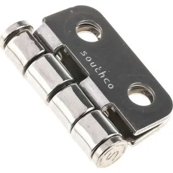 pant Kloubový závěs, Lesklý, Nerezová ocel, délka: 38mm x 38.2mm x 9mm Southco