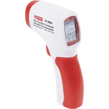 Termostat RS PRO, číslo modelu: Čelní hlava RS-8806S, Max Teplota plus 60°C, přesnost: ±0,3 °C, Celsius, Fahrenheit