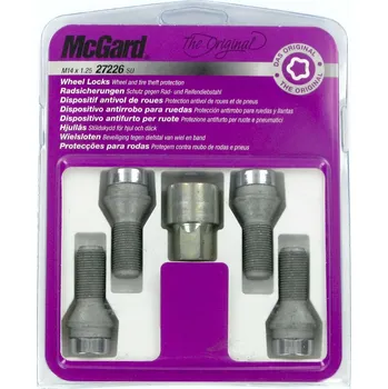 Šroubek na kolo McGard bezpečnostní šrouby M14x1,25x27,3mm kužel 60, klíč 17