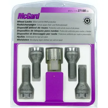 Šroubek na kolo McGard bezpečnostní šrouby M12x1,75x29mm kužel 60, klíč 19