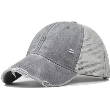 Kšiltovka Sportovní unisex kšiltovka do přírody | Baseballová čepice - šedá