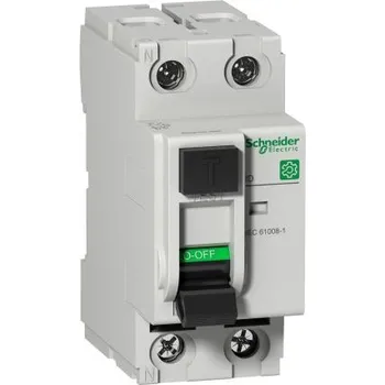 Proudový chránič RCCB 2pólový Typ AC 40A 30mA Schneider Electric Multi 9 240V ac