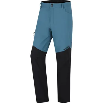 Pánské kalhoty Husky Pánské softshellové kalhoty Kavia M XL, turquoise/black